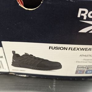 Reebok Work Fusion Flexweave Black Composite Toe Eh Athletic Work Shoe 7M